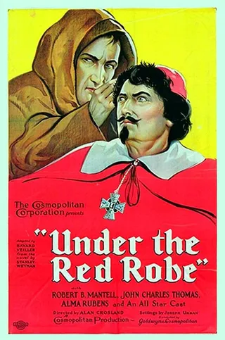 Постер Под красной мантией (1923)