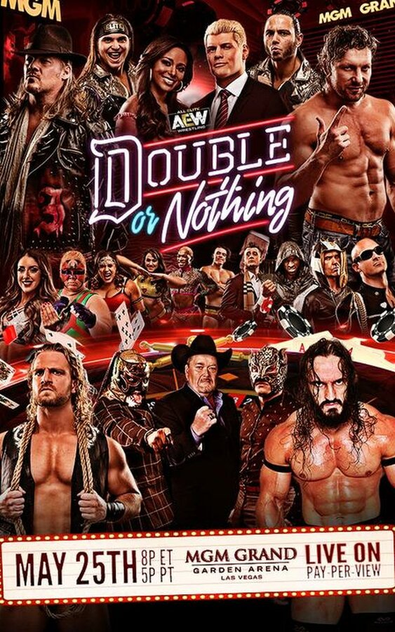 Постер фильма AEW: Всё или ничего