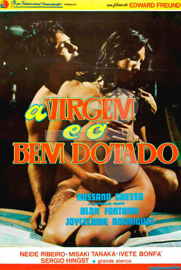Постер фильма A Virgem e o Bem-Dotado