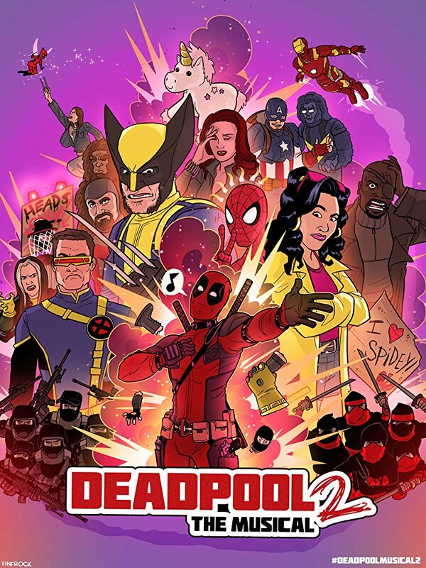 Постер фильма Deadpool The Musical 2 - Ultimate Disney Parody