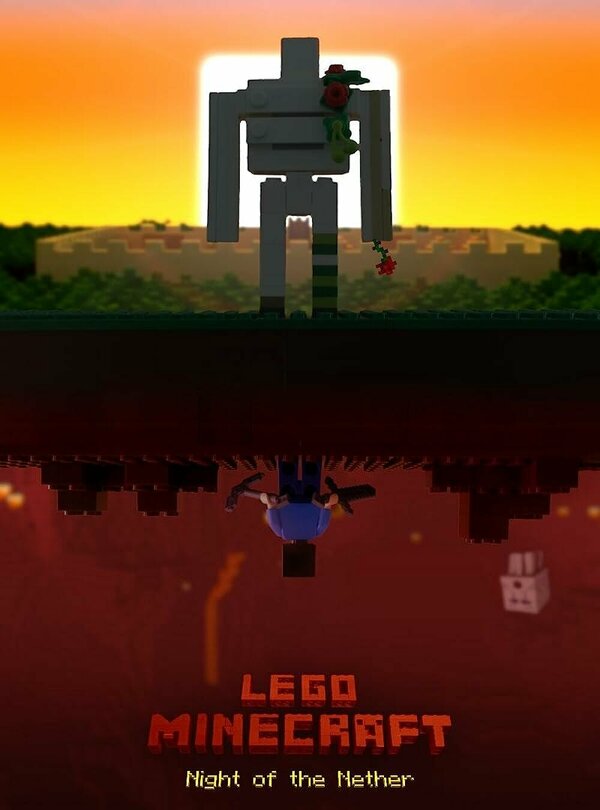 Постер сериала LEGO Minecraft: Night of the Nether - Part 1