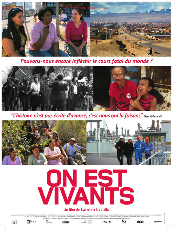Постер фильма On est vivants