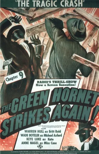 Постер The Green Hornet Strikes Again! (1940)