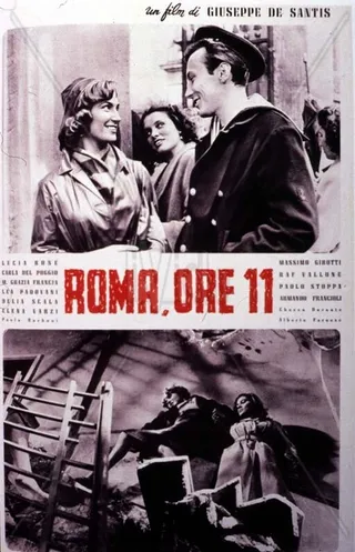 Постер Рим в 11 часов (1952)