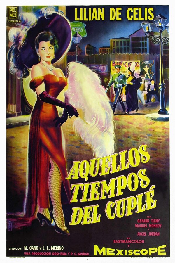 Постер фильма Aquellos tiempos del cuplé
