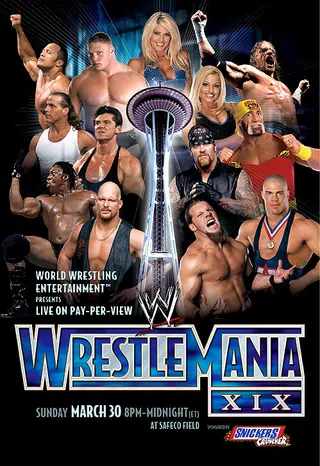 Постер WWE РестлМания XIX (2003)