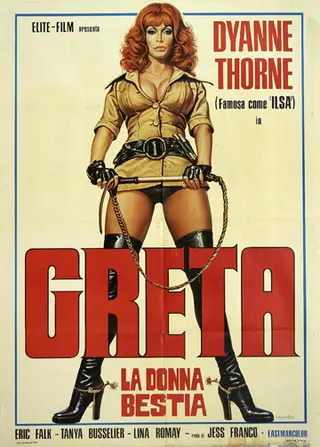 Постер Грета – свирепая тюремщица (1976)