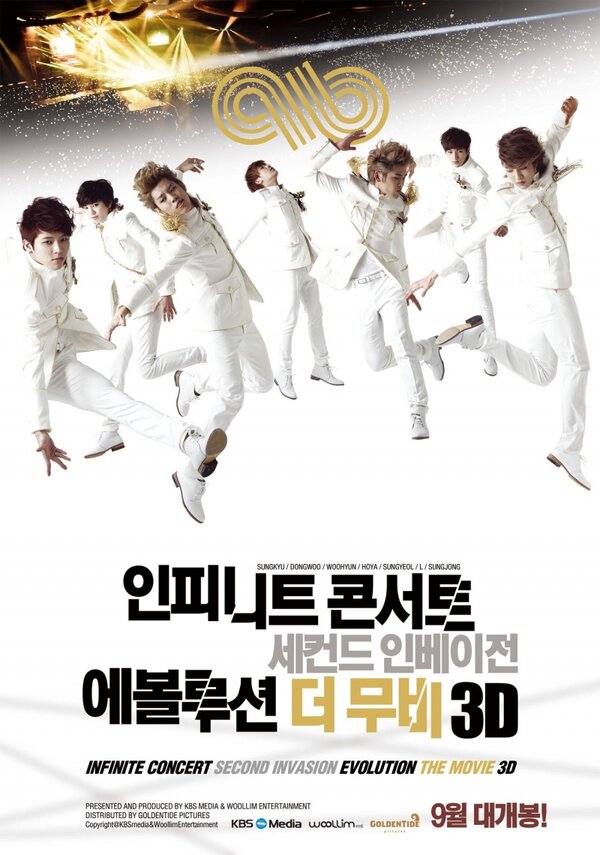 Постер фильма INFINITE Concert Second Invasion Evolution The Movie 3D
