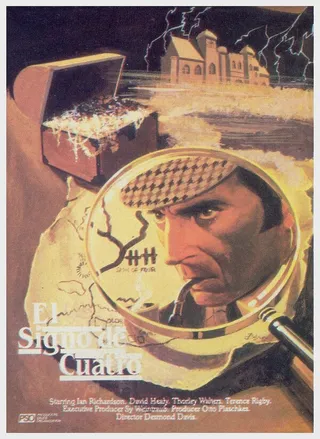 Постер Знак четырёх (1983)
