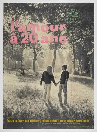 Постер Любовь в двадцать лет (1962)