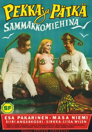 Постер Пекка и Пяткя — подводные диверсанты (1957)