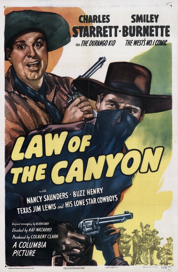 Постер фильма Law of the Canyon