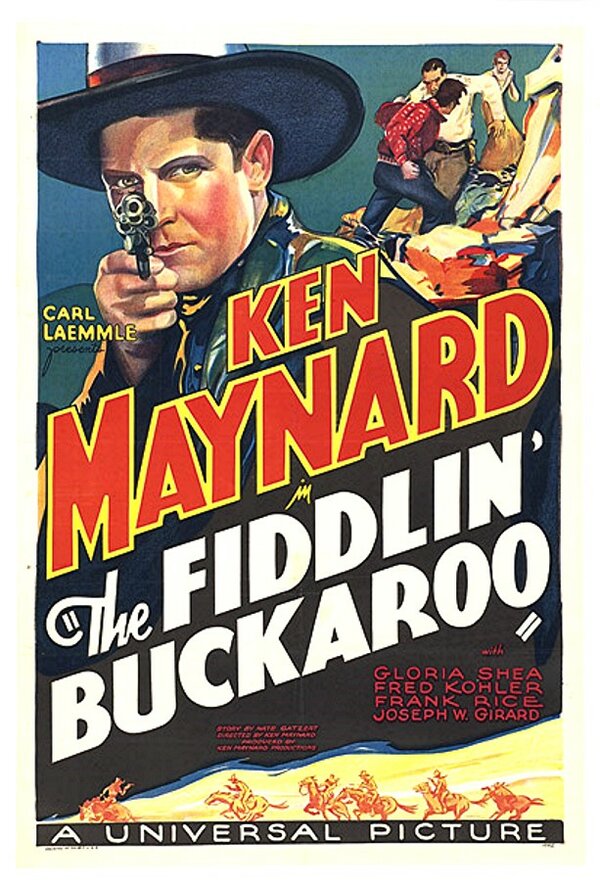 Постер фильма The Fiddlin' Buckaroo