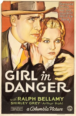 Постер Девушка в опасности (1934)