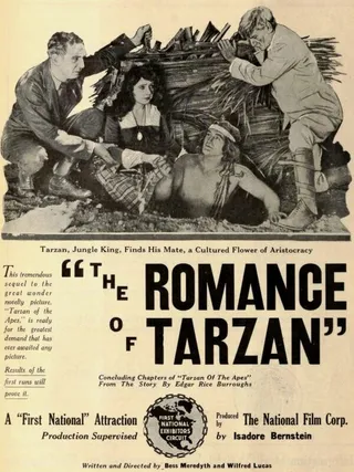 Постер Похождения Тарзана (1918)