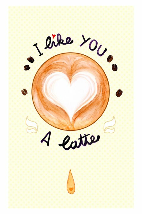 Постер фильма I Like You a Latte