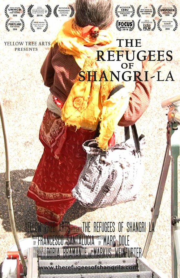 Постер фильма The Refugees of Shangri-la