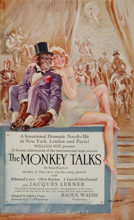 Постер фильма The Monkey Talks