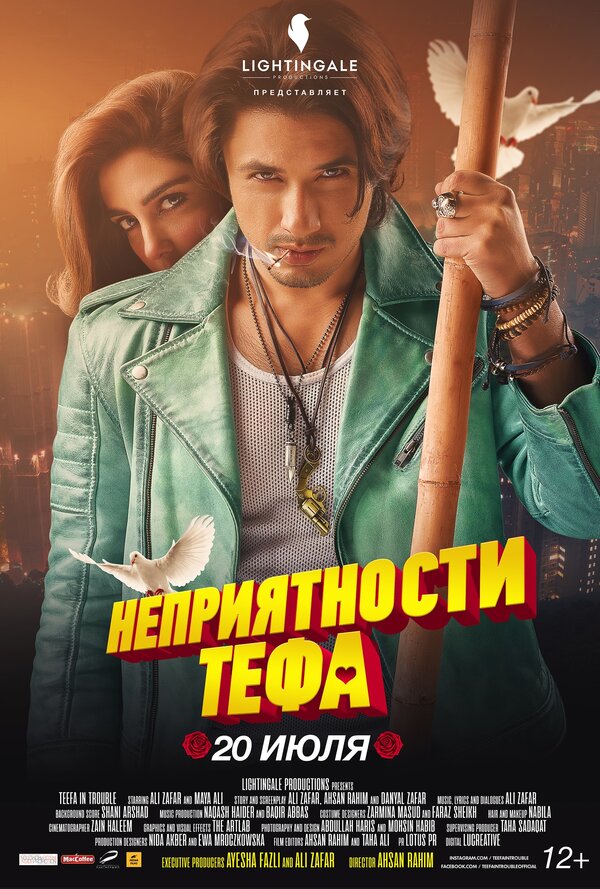 Постер фильма Неприятности Тефа