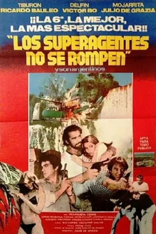 Постер Los superagentes no se rompen (1979)