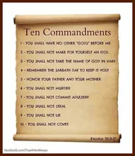 Ten Commandments