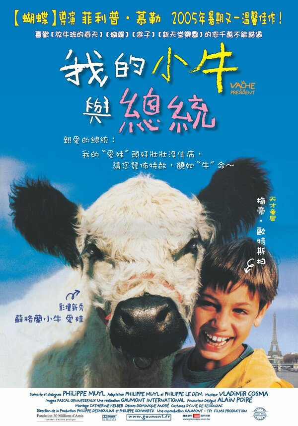 Постер фильма La vache et le président