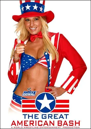 Постер WWE Мощный американский удар (2004)