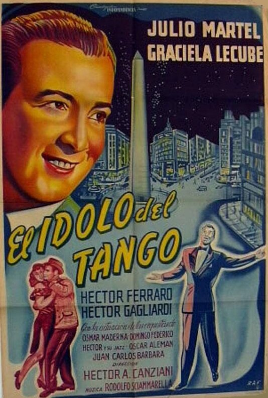 Постер фильма El ídolo del tango