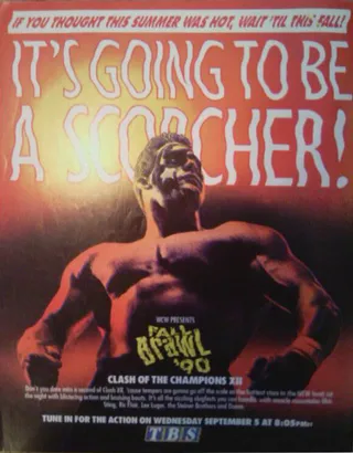 Постер WCW Столкновение чемпионов 12 (1990) Постер WCW Столкновение чемпионов 12 (1990)