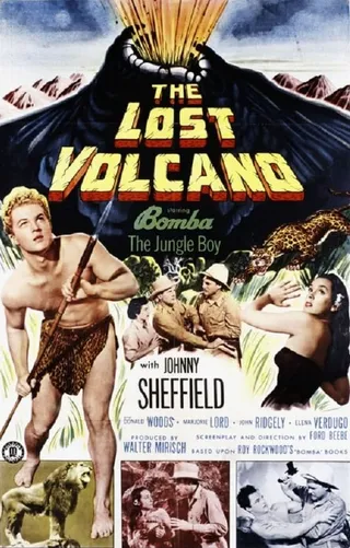 Постер Затерянный вулкан (1950)