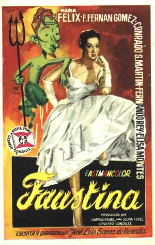 Постер Фаустина (1957)