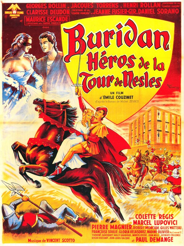 Постер фильма Buridan, héros de la tour de Nesle