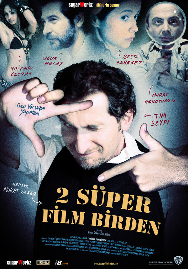 Постер фильма 2 Süper Film Birden