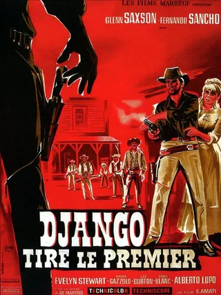 Постер Джанго стреляет первым (1966)