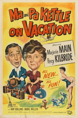 Постер Ma and Pa Kettle on Vacation (1952)