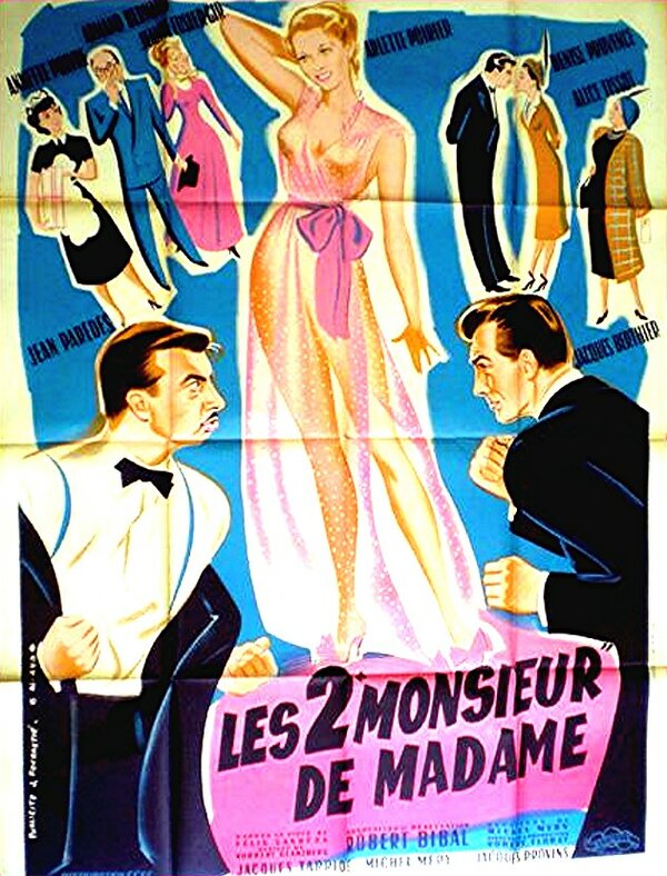 Постер фильма Les deux Monsieur de Madame