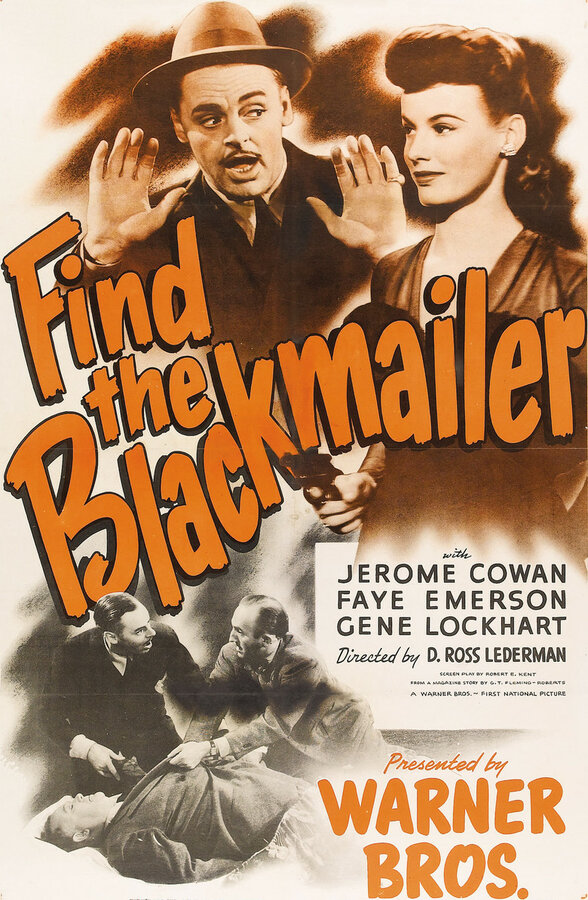 Постер фильма Find the Blackmailer