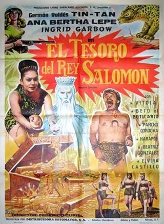 Постер El tesoro del rey Salomón (1963)