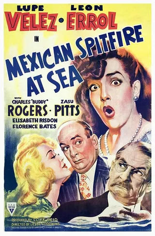 Постер Мексиканская злючка на море (1942)