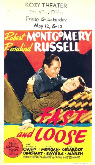 Постер Fast and Loose (1939)