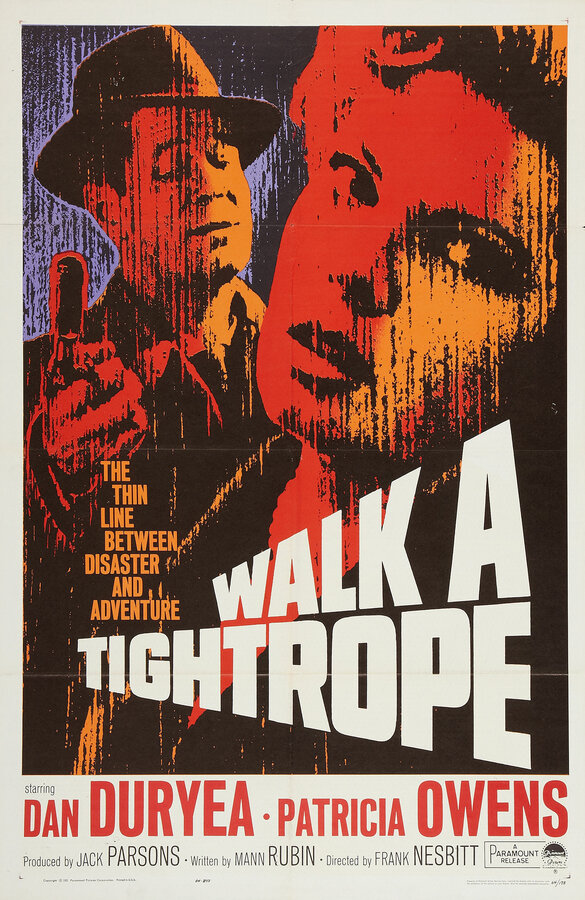 Постер фильма Walk a Tightrope