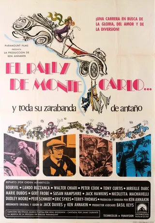 Постер Бросок в Монте-Карло (1969)