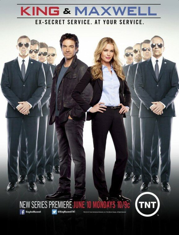 Постер сериала Кинг и Максвелл