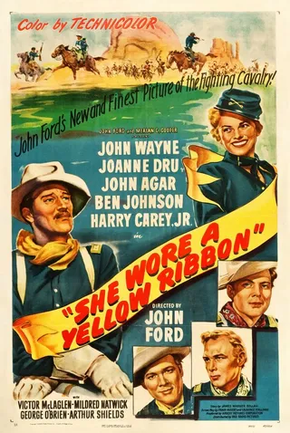 Постер Она носила желтую ленту (1949)