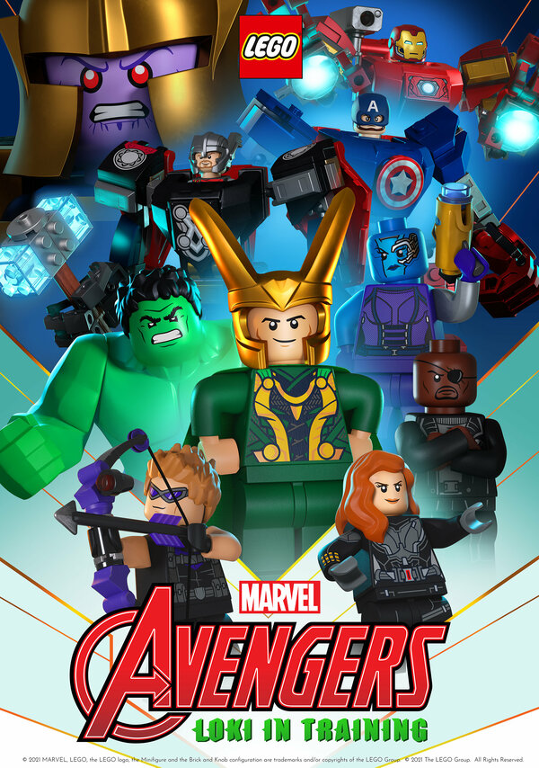 Постер фильма LEGO Marvel Avengers: Loki in Training