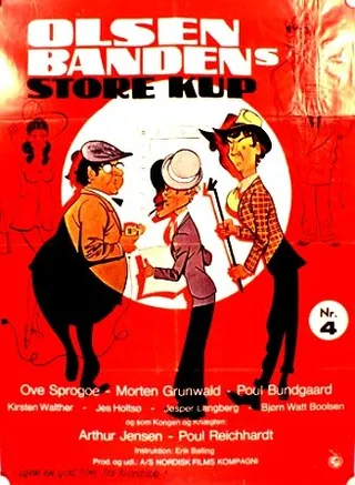 Постер Большое ограбление банды Ольсена (1972)