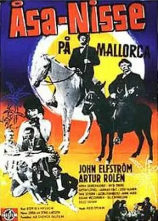 Постер Åsa-Nisse på Mallorca (1962)