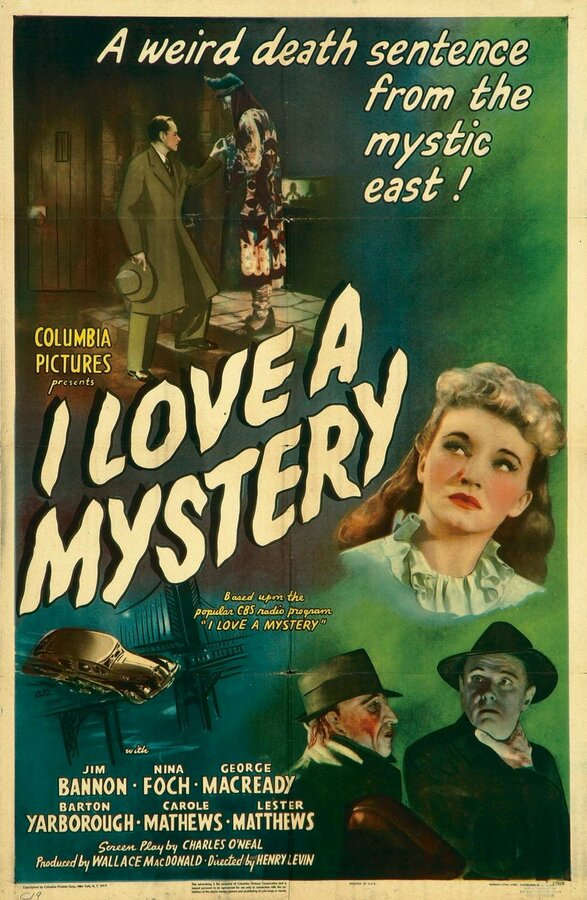 Постер фильма I Love a Mystery