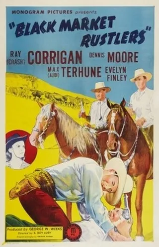 Постер Black Market Rustlers (1943)