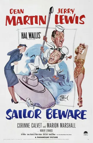 Постер Берегись, моряк (1952)